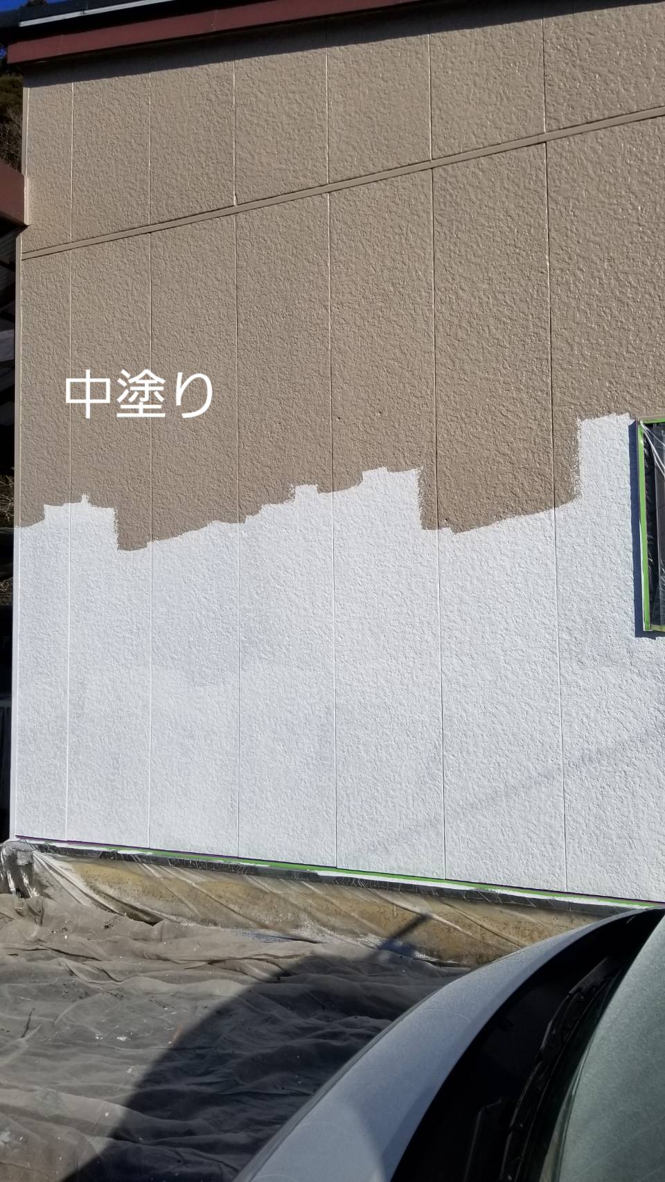 いすみ市倉庫外壁塗装工事